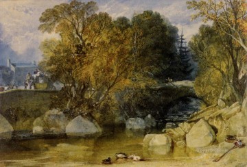 ジョセフ・マロード・ウィリアム・ターナー Painting - アイビー・ブリッジ・デヴォンシャー・ロマンティック・ターナー